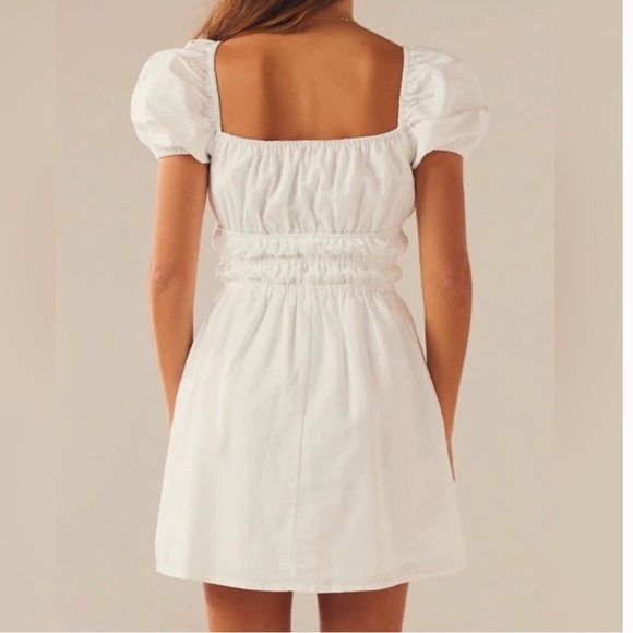 Peppermayo white baby doll dress NWT coquette cottage core - Picture 2 of 6